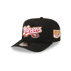 San Francisco 49ers Born Raised Script A-Frame Snapback Cap in Black