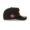 San Francisco 49ers Born Raised Script A-Frame Snapback Cap in Black