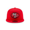 San Francisco 49ers Bowl Side Patch Snapback Cap in Red