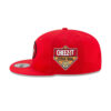 San Francisco 49ers Bowl Side Patch Snapback Cap in Red