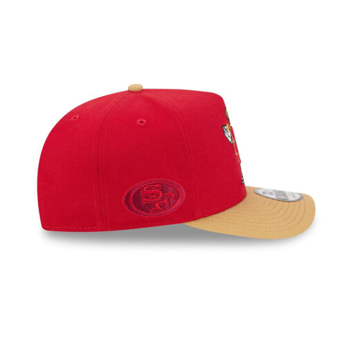 San Francisco 49ers Cartoon Logo A-Frame Snapback Cap