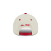 San Francisco 49ers Chrome Arched Logo A-Frame Snapback Cap in White