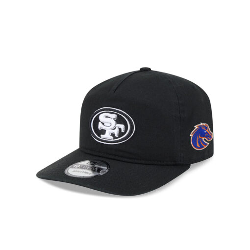 San Francisco 49ers Classic Snapback Cap in Black and White