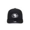 San Francisco 49ers Classic Snapback Cap in Black and White