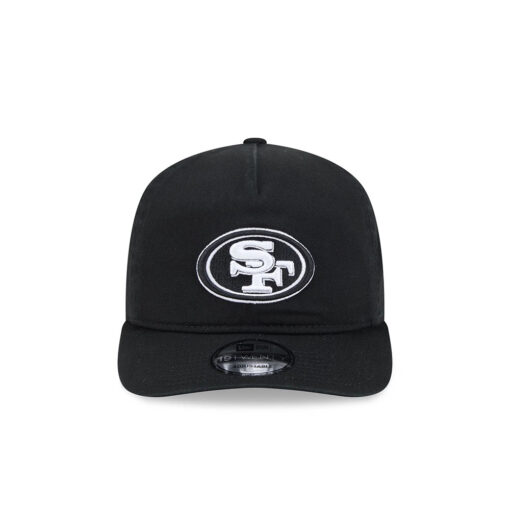 San Francisco 49ers Classic Snapback Cap in Black and White