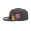 San Francisco 49ers Day of the Dead Fitted Cap in Graphite