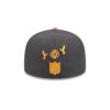 San Francisco 49ers Day of the Dead Fitted Cap in Graphite