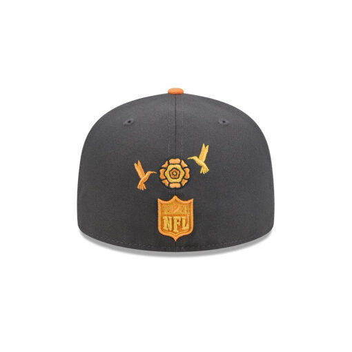 San Francisco 49ers Day of the Dead Fitted Cap in Graphite