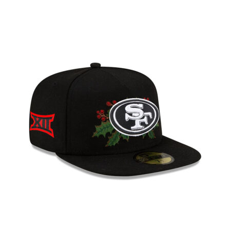 San Francisco 49ers Festive A-Frame Fitted Cap