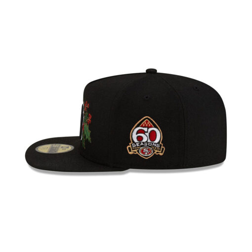 San Francisco 49ers Festive A-Frame Fitted Cap