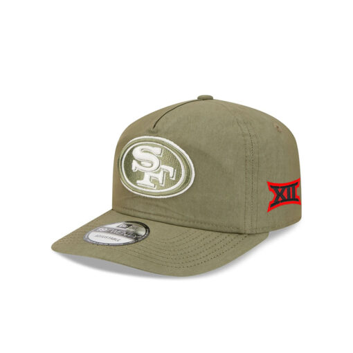 San Francisco 49ers Nylon Adjustable Cap in Olive Green