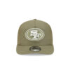 San Francisco 49ers Nylon Adjustable Cap in Olive Green