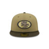 San Francisco 49ers Olive Oval Logo Rope Fitted Cap