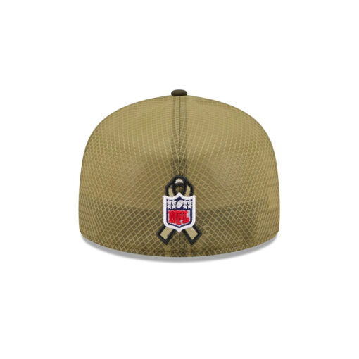 San Francisco 49ers Olive Oval Logo Rope Fitted Cap
