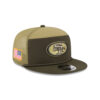 San Francisco 49ers Olive Split Panel Rope Trucker Cap