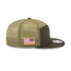 San Francisco 49ers Olive Split Panel Rope Trucker Cap