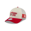 San Francisco 49ers Retro Chrome Women’s A-Frame Trucker Cap in White