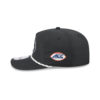 San Francisco 49ers Rope Snapback Cap in Black and White