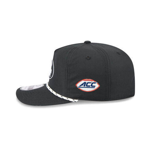 San Francisco 49ers Rope Snapback Cap in Black and White