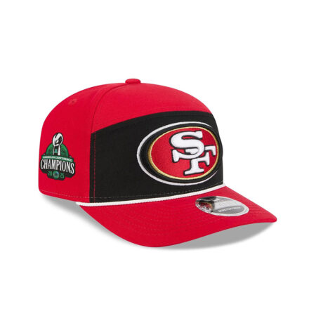 San Francisco 49ers Split Panel Stretch Snap Cap