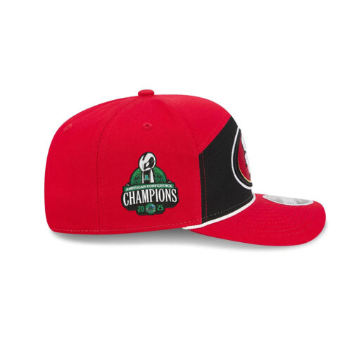San Francisco 49ers Split Panel Stretch Snap Cap