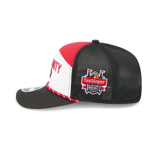 San Francisco 49ers Split Panel Trucker Cap in Red, White and Black