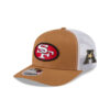 San Francisco 49ers Trucker Cap in Bronze