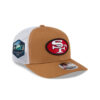 San Francisco 49ers Trucker Cap in Bronze