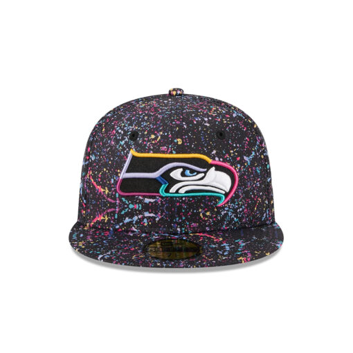 Seattle Seahawks Awareness Fan Fitted Cap
