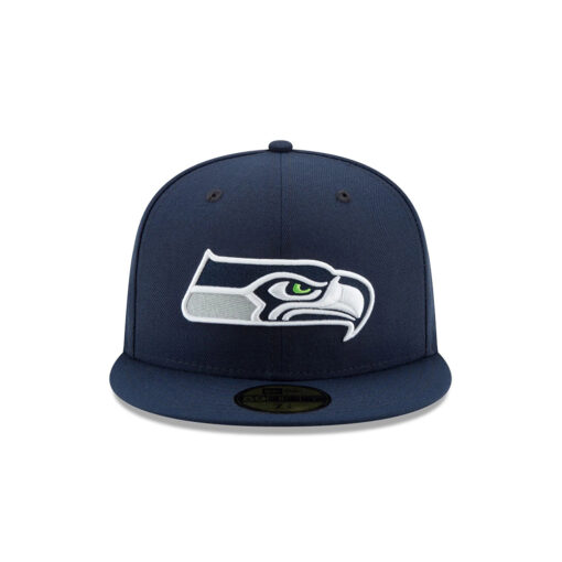 Seattle Seahawks Big Game Side Patch Fitted Cap
