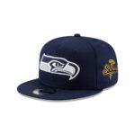 Seattle Seahawks Big Game Side Patch Snapback Cap