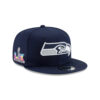 Seattle Seahawks Big Game Side Patch Snapback Cap