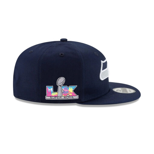 Seattle Seahawks Big Game Side Patch Snapback Cap