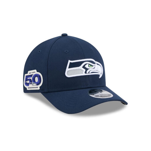Seattle Seahawks Black Anniversary Fan Snapback Cap