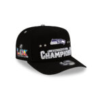Seattle Seahawks Black Championship Game Snapback Cap