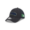 Seattle Seahawks Black Night Game Stretch-Fit Cap