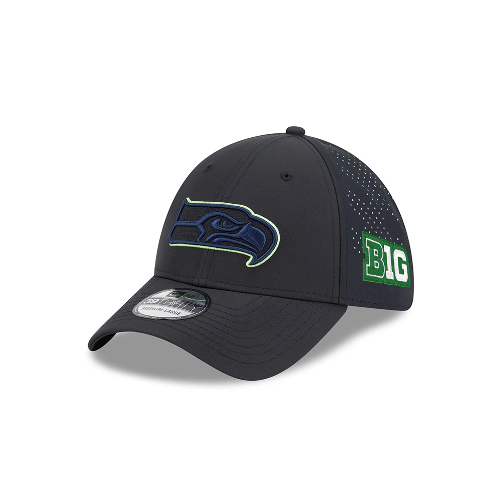 Seattle Seahawks Black Night Game Stretch-Fit Cap Seattle Seahawks Black Night Game Stretch-Fit Cap