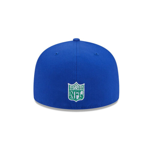 Seattle Seahawks Blue Oversized Fan Fitted Cap Seattle Seahawks Blue Oversized Fan Fitted Cap