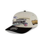Seattle Seahawks Cream Championship Fan Stretch-Snap Cap