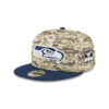 Seattle Seahawks Digital Camouflage Service Fan Snapback Cap