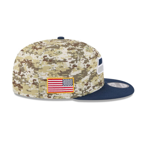 Seattle Seahawks Digital Camouflage Service Fan Snapback Cap