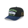 Seattle Seahawks Draft Night Fitted Cap in Black