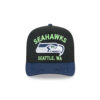 Seattle Seahawks Draft Night Fitted Cap in Black