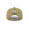 Seattle Seahawks Military Green Service Split Panel Trucker Cap