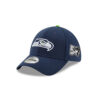 Seattle Seahawks Navy Anniversary Stretch-Fit Cap