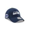 Seattle Seahawks Navy Anniversary Stretch-Fit Cap 1 Seattle Seahawks Navy Anniversary Stretch-Fit Cap