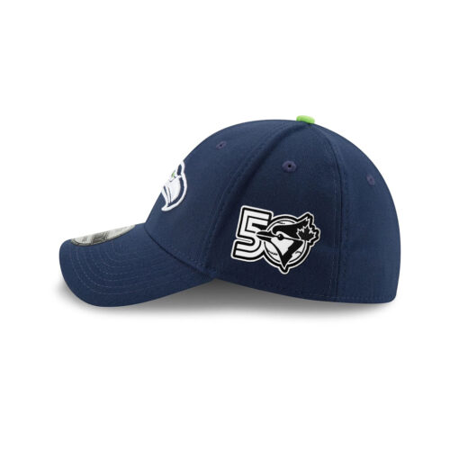 Seattle Seahawks Navy Anniversary Stretch-Fit Cap Seattle Seahawks Navy Anniversary Stretch-Fit Cap