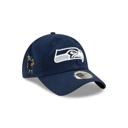 Seattle Seahawks Navy Casual Street Adjustable Cap