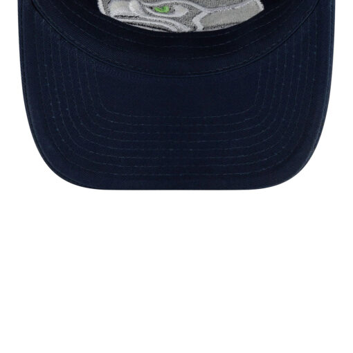 Seattle Seahawks Navy Casual Street Adjustable Cap Seattle Seahawks Navy Casual Street Adjustable Cap