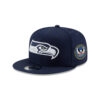 Seattle Seahawks Navy Multi-Year Victory Snapback Cap